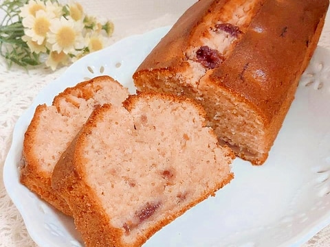 いちごジャム入り♥いちごのパウンドケーキ